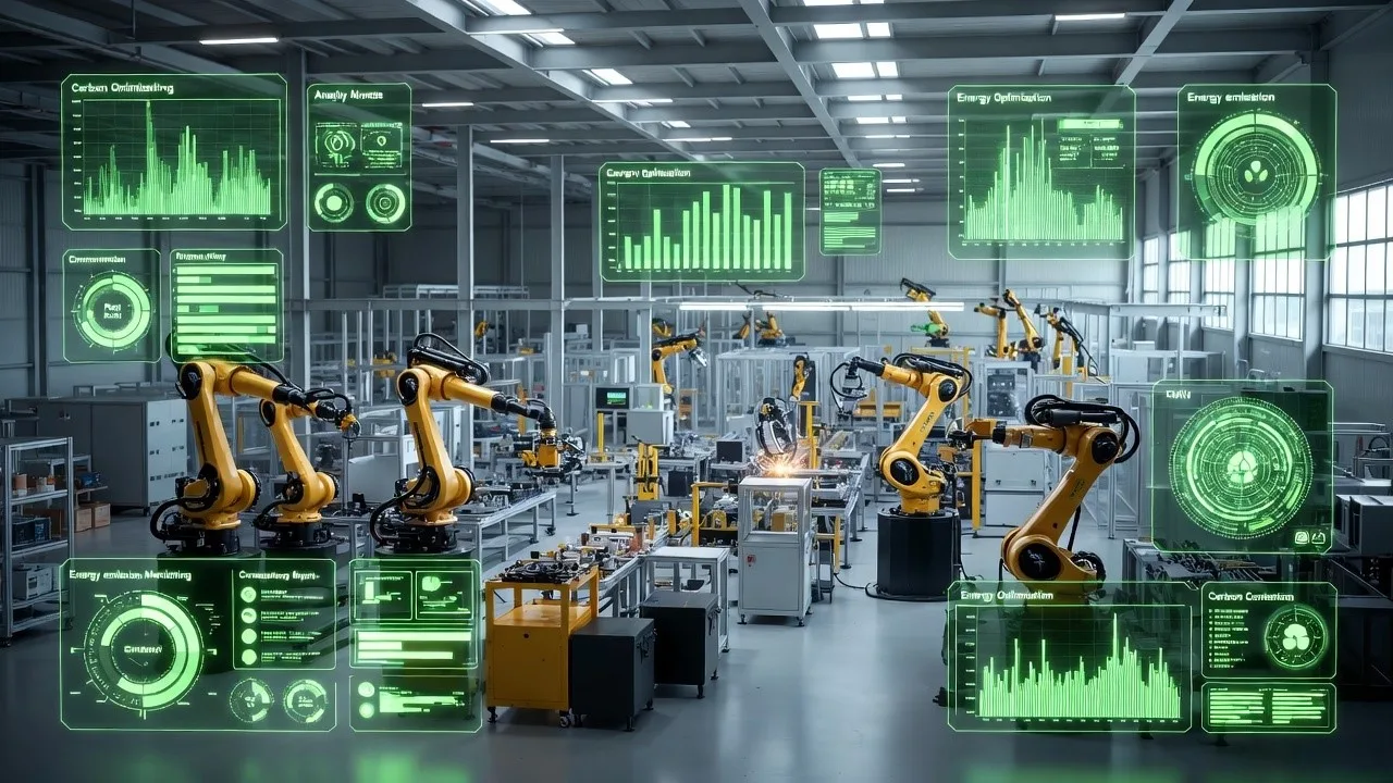 How to use AI for Reducing Carbon Footprint in Manufacturing